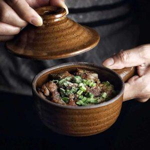 미니 뚝배기 인덕션 계란찜 1인용 도자기 내열 캐서롤 세라믹 냄비