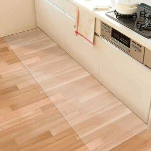 일본 주방 매트 투명 캐릭터 미끄럼 대형 귀여운