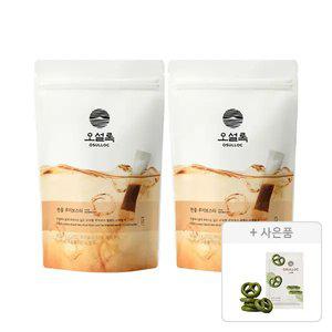 오설록 찬물 루이보스티 20입, 2개 + 증정(오설록 말차프레첼 11g, 1개)