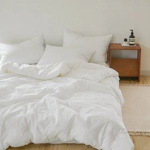 로라 60수 고밀도 워싱 솔리드 차렵이불 3컬러 SS/Q