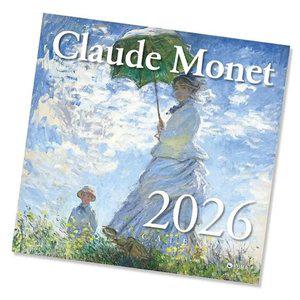 J2K 2026 명화 달력 벽걸이 클로드모네 갤러리 캘린더