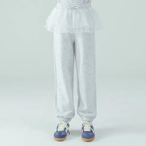 [아이러브제이] 쁘띠플 기모 레이어드 조거팬츠 JXWPT23