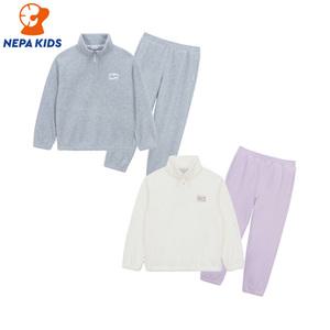 NEPA KIDS 네파키즈 파인드 플리스 하프 집 트레이닝 세트 KKF5951