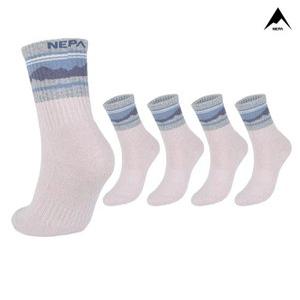 네파 포레스트 쿠션 등산 장목 핑크베이지 여 5팩 NPCFRCRS-PK/BE5