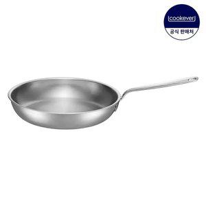 쿡에버 마스터셀렉트 인덕션 통3중 스텐 프라이팬 28cm