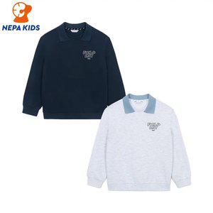 NEPA KIDS 네파키즈 공용 어드벤쳐 카라 맨투맨 KKE5305