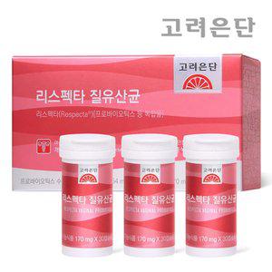 [본사직영] 고려은단 리스펙타 질유산균 90캡슐 X 1개 (3개월분)