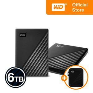 [WD공식/파우치] WD NEW My Passport 외장하드 6TB