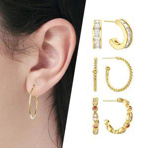 [골드피아] 14K 골드핀 링 귀걸이 모음