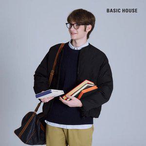 (정상가:119,000원) 베이직하우스 라운드넥경량패딩점퍼 LYJP7101