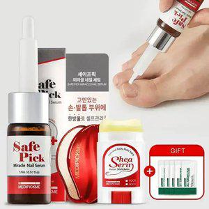 문제성 손발톱버블 영양제 [약국판매동일] 메디픽미 세이프픽 미라클 네일세럼 17ml