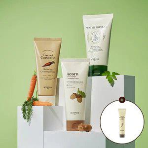 [스킨푸드][쿠폰가14,580원][1+1]클렌징폼 150ml 당근/미나리/도토리 + (증정)무화과콜