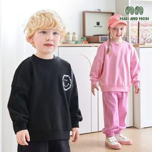 스마일리기모맨투맨티셔츠