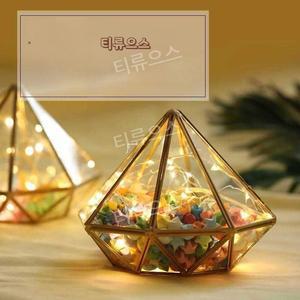 행운의 별 종이 접기 종이학 보관 유리병 별 종이접기장식모형디어소품기념일 생 티류