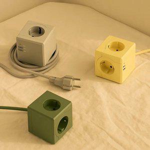 예쁜 디자인 전선형 리드선 디자인 고용량 디지털기기용 전기안전멀티탭 멀티콘센트 멀