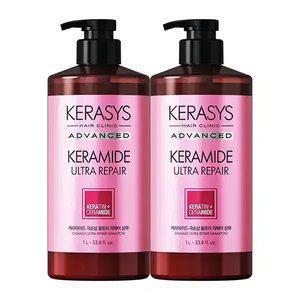 케라마이드 극손상 울트라 리페어 샴푸, 1L, 2개