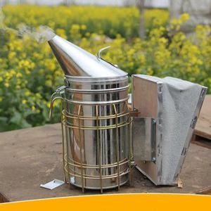 꿀벌 훈연기 양봉 스테인리스 분무기 스모크 벌초 퇴치 연기통 연무기 연기