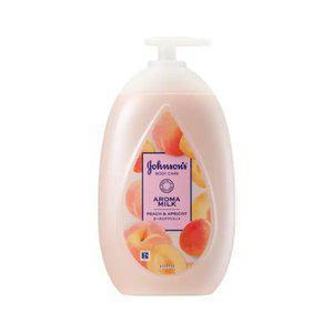 [체험딜] 존슨즈 아로마 밀크 500ml피치 & 애프리콧 (물먹복숭아 로션)
