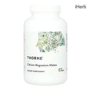 [아이허브] 쏜리서치 칼슘-마그네슘 말산염, 캡슐 240정 Thorne Research Calcium Mag