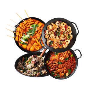 [프로즌] 조리/뒷정리 걱정 없는 캠핑 밀키트 4종세트 (낙곱새·꼬치어묵닭볶음탕·문