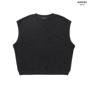 [애드호크] 남성 오버핏 니트 베스트(HY9VE10)