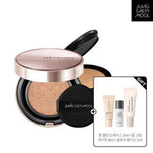 정샘물 마스터클래스 래디언트 쿠션(본품+리필)(+톤밸런싱 베이스3ml + 물크림라이트8