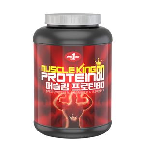 머슬킹 프로틴80  단백질 헬스보충제 포대유청 웨이 분말가루 2kg