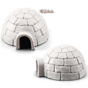 엔틱인테리어소품 책상인테리어소품 내구성 페이드리스 이글루 모델미니모형폴라동물쉼