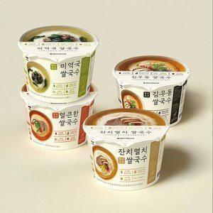 [네이처빌] 국산쌀97% 글루텐프리 한끼든든 쌀국수 12개입 (맛선택)