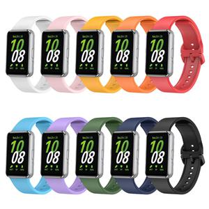 갤럭시핏3 스트랩 스포츠루프 밀레니즈 실리콘 D버클 마그네틱 시계줄 밴드 풀커버 강