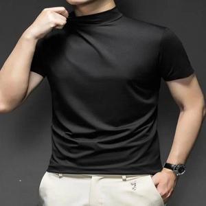 목폴라 반팔 남자 목티 남성 반목티 터틀넥 티 쫄티 기능성 이너 반폴라