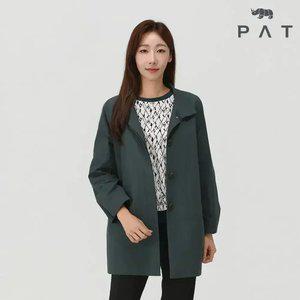 [PAT 여성] 밴드넥 면혼방 코트_1J61101