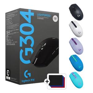 로지텍 G304 무선 게이밍 마우스 저소음 맥북 노트북 호환 병행+패드