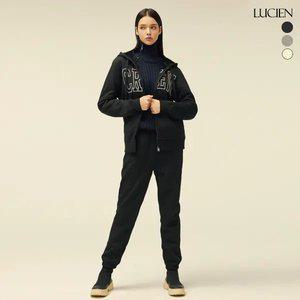 루시앙 여성 장기모 집업 셋업