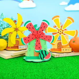 여름 과일 풍차 연필꽂이 만들기 키트 / 유치원 어린이집 초등미술