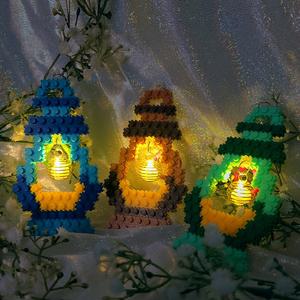 디폼블럭 한 여름의 밤 캠핑 미니 랜턴 가방고리 - 옵션