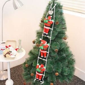 크리스마스 사다리타는 산타 오너먼트 크리스마스 트리 장식 인형