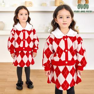 아가일체크플리스상하복