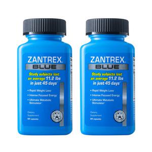 2개 잔트렉스 블루 84 캡슐 미국 식욕억제 다이어트 보조제 Zoller Laboratories