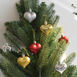크리스마스 하트 오너먼트 트리 인테리어 소품 연말 장식 오브제