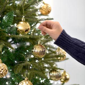 마이플랜트 크리스마스 글리프틱 오너먼트30p 세트 오너먼트 크리스마스 트리 장식 구