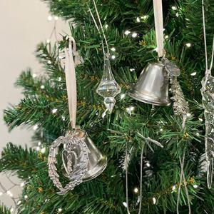 크리스마스 실버벨 종 오너먼트 크리스마스 트리 장식