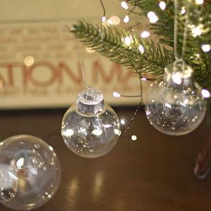 크리스마스 투명볼 오너먼트 세트 트리 장식 볼