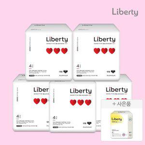 리 버 티 ) SAP FREE 유기농 센.시.티.브 입는오버나이트 중형/대형 4Px5팩