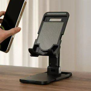 [테이블 거치대] 탁상용 높이 각도 조절 휴대폰 태블릿 전기종 호환 접이식 거치 아이