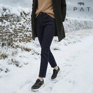 [PAT 여성] 밍크본딩 데님 팬츠_MI82601