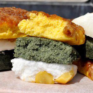 포근포근 설기 3종/단호박호두/쑥/밤설기