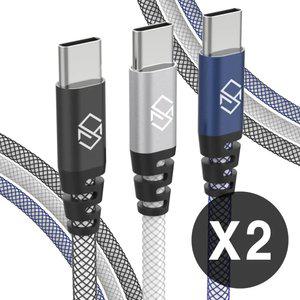 [1+1 펜스 케이블] C타입/8핀/5핀 USB 고속 충전케이블 아이폰 갤럭시 충전기 애플 삼