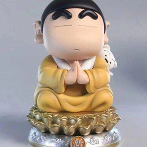 짱구 스님 피규어 부처님 흰둥이 석가모니 석가탄신일 불교