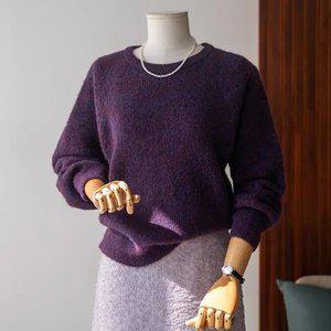 (안나앤모드) A. 미즈 헤어리울 레글런 니트[니트D0923Q01]